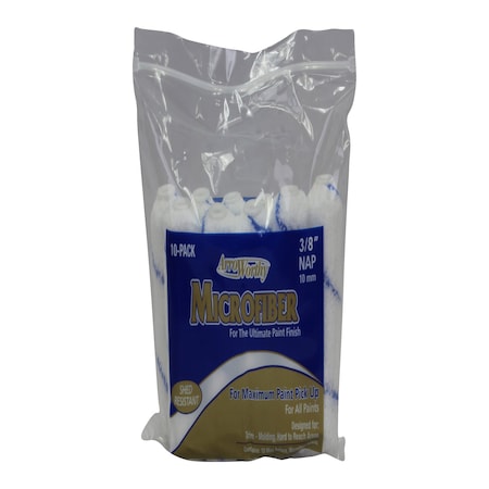 Arroworthy ArroWorthy Microfiber 6.5 in. W X 3/8 in. Mini Paint Roller Cover 10 pk 6.5-MFR3CK